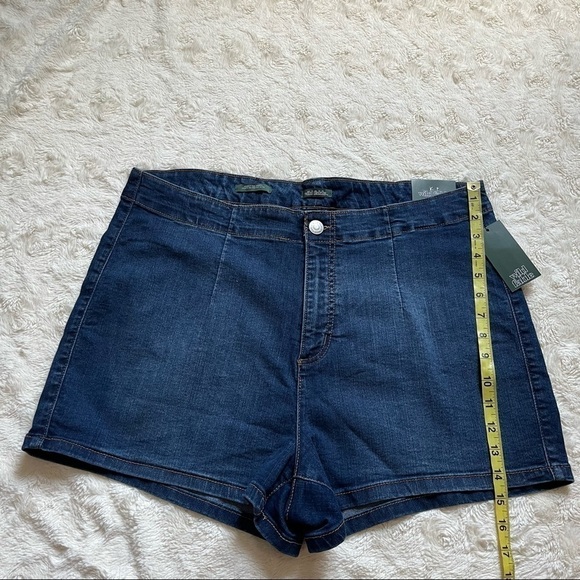 size 18W - Super-High Rise Jean Shorts - Picture 7 of 8